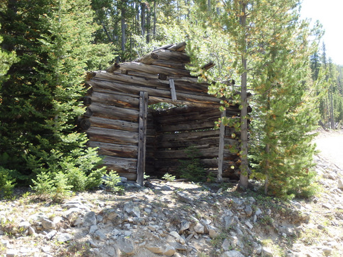 GDMBR: An old Mining Shack from the latter 1800s.